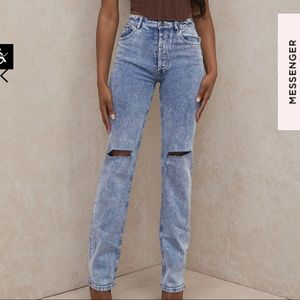 House of Cb BLUE VINTAGE FIT ANTIQUE WASH JEANS
